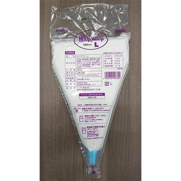 Amazon.co.jp: 明治 ホイップ＆ホイップL500 500ML : 食品・飲料・お酒